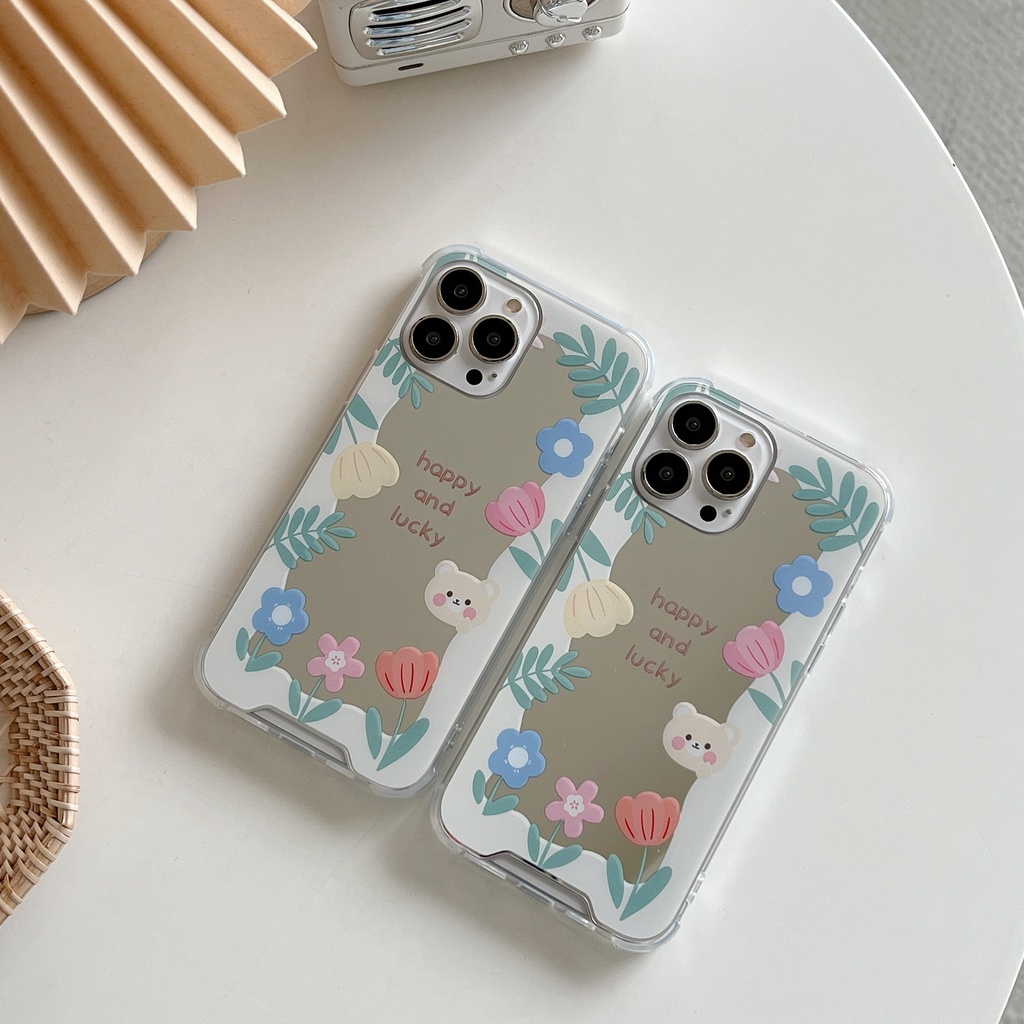 Ốp Lưng Samsung Galaxy A23 A33 4G 5G A11 A53 A52 A52s A32 4G 5G A13 A12 A03 Gương Case