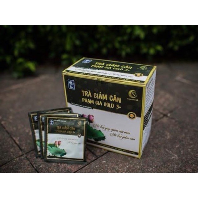 TRÀ GIẢM CÂN -PHẠM GIA GOLD 3+ Chính Hãng