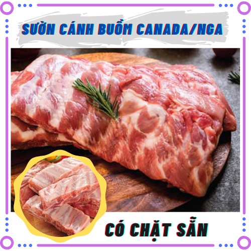 [Giảm 15k từ 150k] Xương Sườn cánh buồm Nga/Canada không xương cục -hỗ trợ chặt sẵn Ship Now