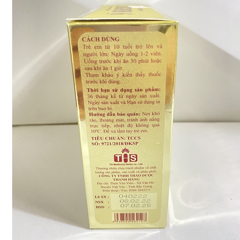 Arginin 6+ bồi bổ cơ thể, tăng cường chức năng gan - Hộp 12 vỉ x 5 viên