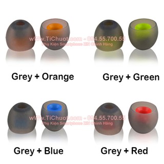 Nút Cao Su Bọc Tai Nghe inear Loại Tốt, Lõi 3.8mm Có Màu