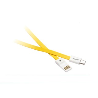 Cáp Pisen Flat Micro USB 200mm (Vàng)