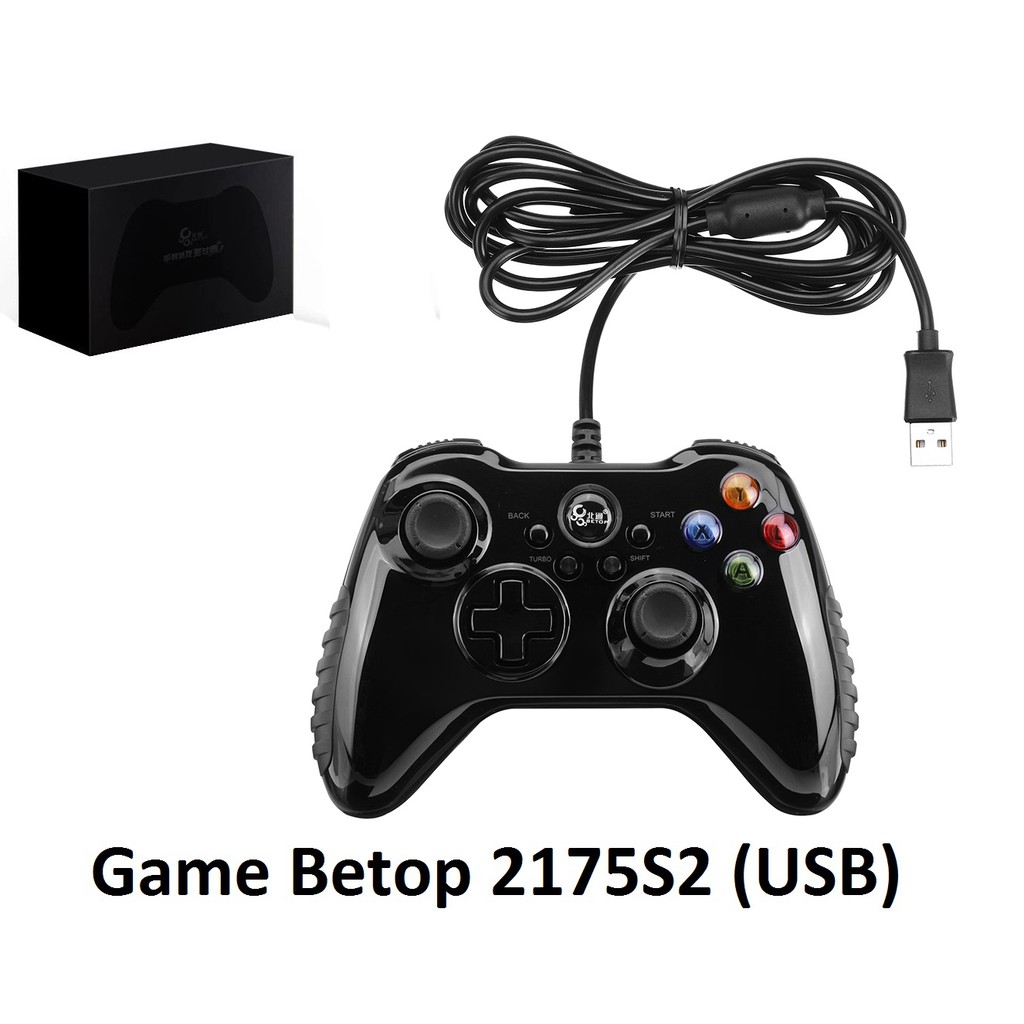 Tay Cầm Chơi Game Betop Btp 2175S2 Rung Có Dây Cho Pc Ps3 Tv Thông Minh Android Điện Thoại Di Động