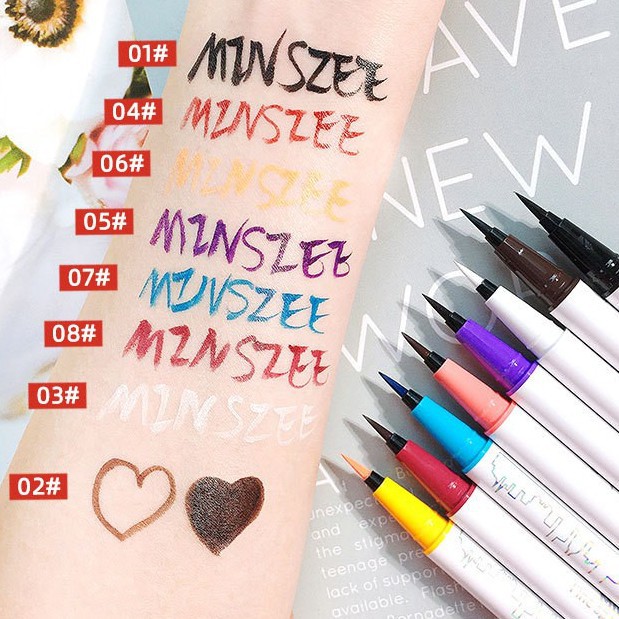 Bút Kẻ Mắt Dạng Lỏng Nhiều Màu Tùy Chọn Chống Nước Lâu Trôi Không Nhòe | BigBuy360 - bigbuy360.vn