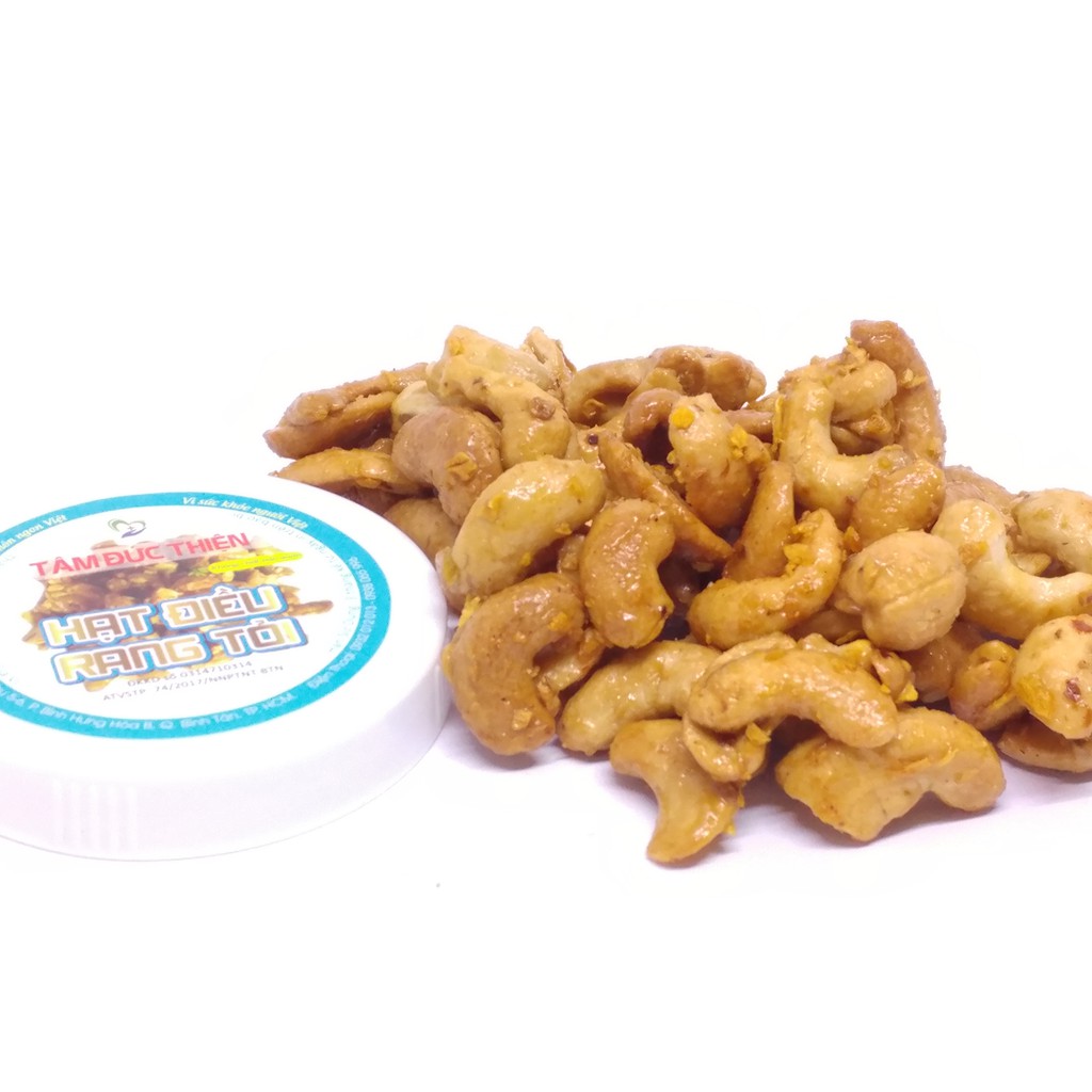Combo 1KG Hạt Điều Rang Tỏi Ớt[Nguyên Liệu Sạch]Tâm Đức Thiện (4 x 250GR) | BigBuy360 - bigbuy360.vn