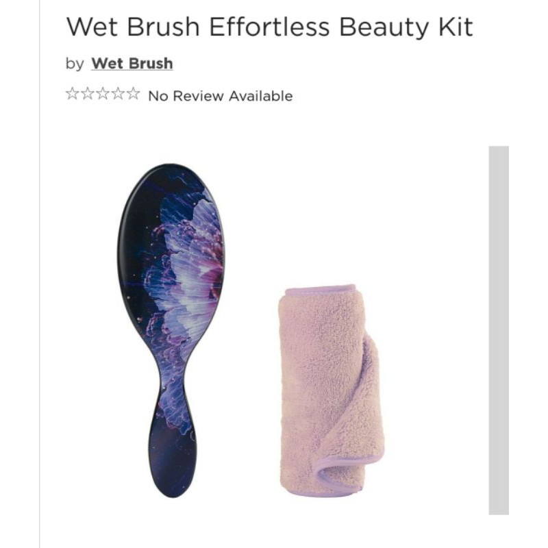 Lược gỡ rối Wet Brush Effortless Beauty Kit