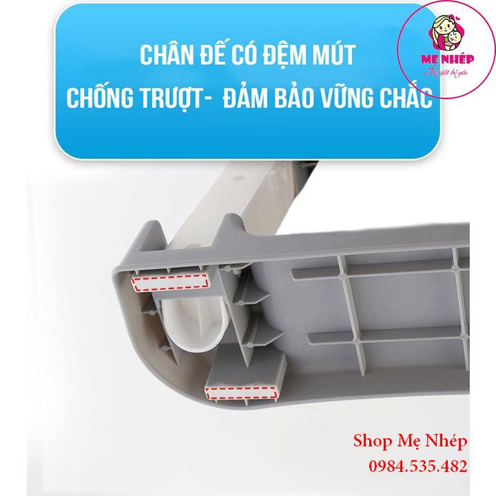 Free Ship 🎁🎁🎁 Nắp bồn cầu có thang cho bé, rèn tính tự lập giúp bé khi đi vệ sinh