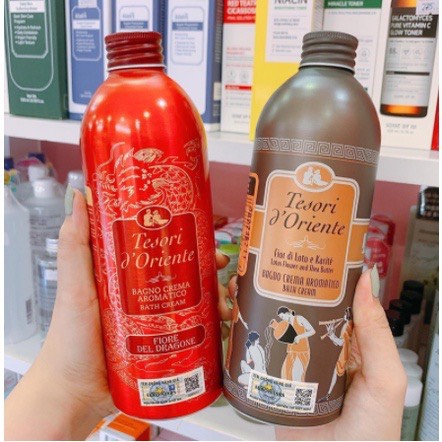 Sữa tắm nước hoa Ý Tesori d'Oriente chính hãng 500ml hương thơm lưu trữ cả ngày kèm vòi - H35 | BigBuy360 - bigbuy360.vn