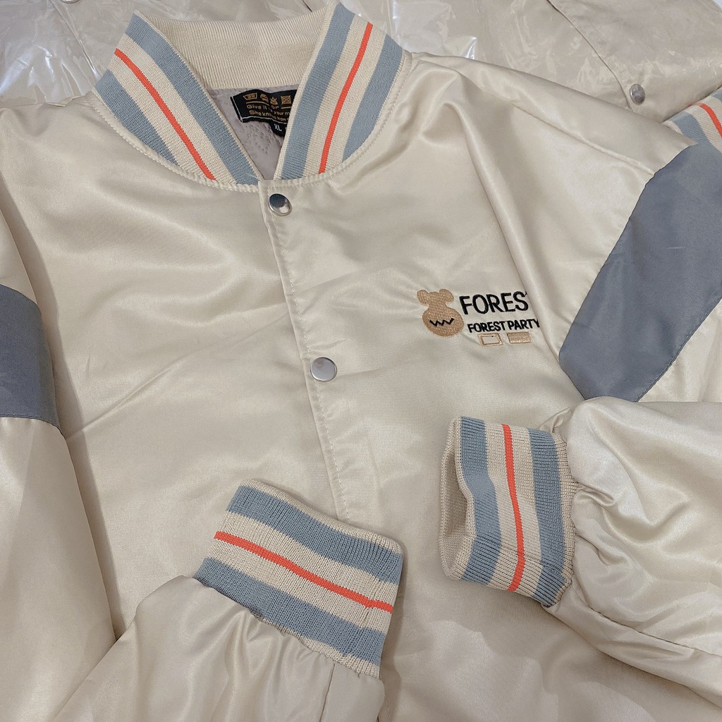 Áo BomBer FOREST Kèm hình thật (form unisex) | BigBuy360 - bigbuy360.vn