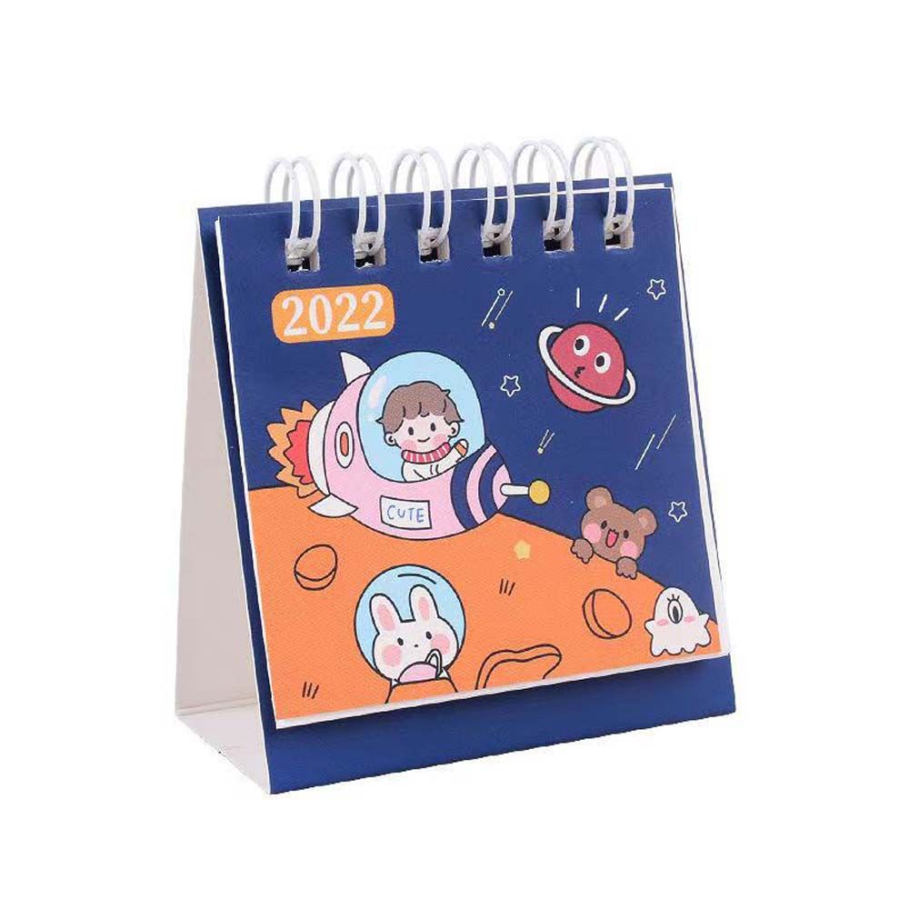 Lịch để bàn 2022 mini hình phi hành gia sáng tạo