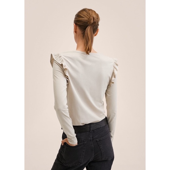 Áo thun tay dài Mango | Hàng hiệu vợt sale