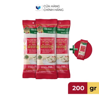 Combo 3 tặng 1: miến thái đậu xanh song long 200g