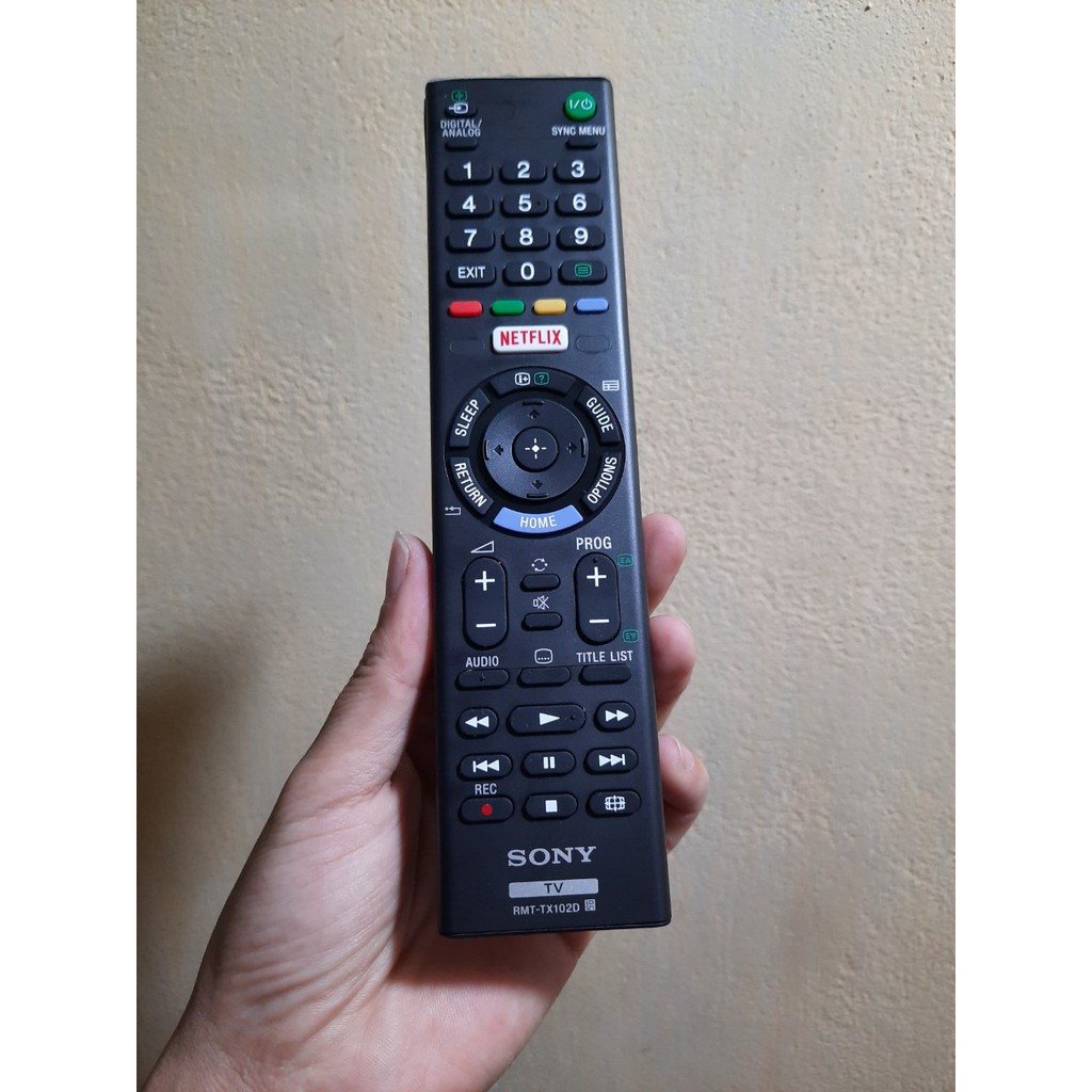 Remote Điều khiển TV Sony TX-102D - Hàng chính hãng theo máy Fullbox mới 100% các dòng  TV Sony LED/LCD Smart TV