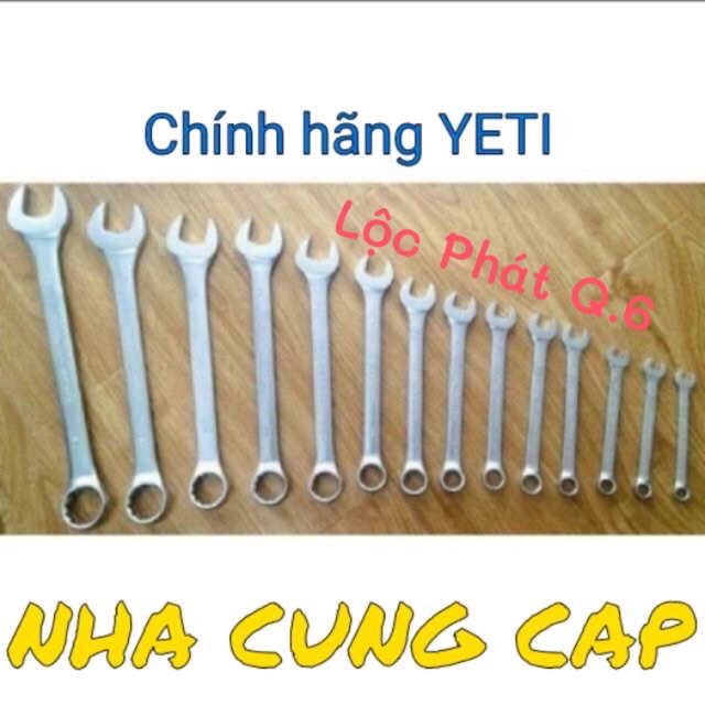 Cờ lê vòng miệng YETI (6mm, 8mm, 10mm,...,36mm) - hàng cao cấp