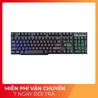 Bàn phím giả cơ chuyên game R8 1822 LED  7 màu