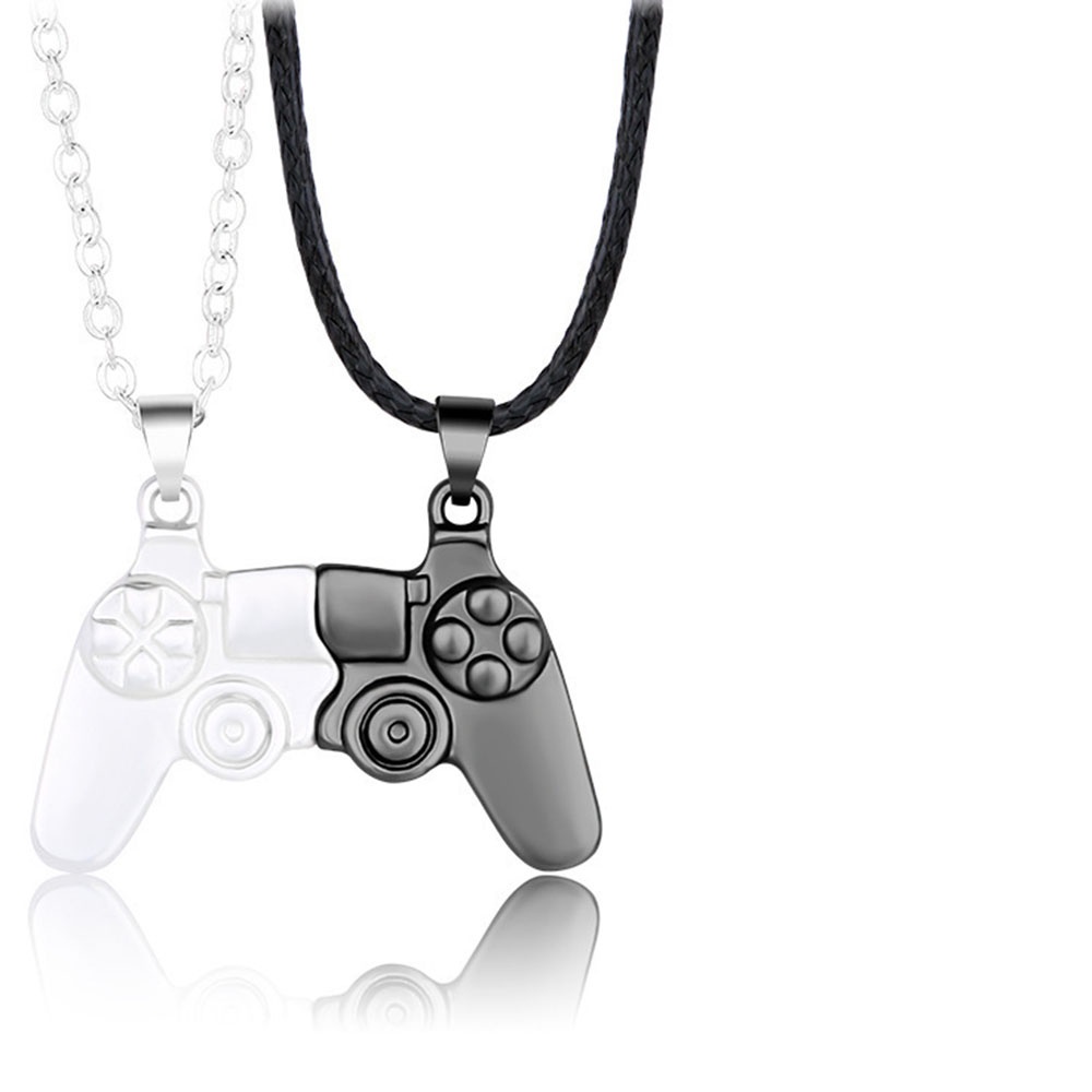 Bộ 2 Vòng Cổ Mặt Hình Tay Game Nam Châm Độc Đáo