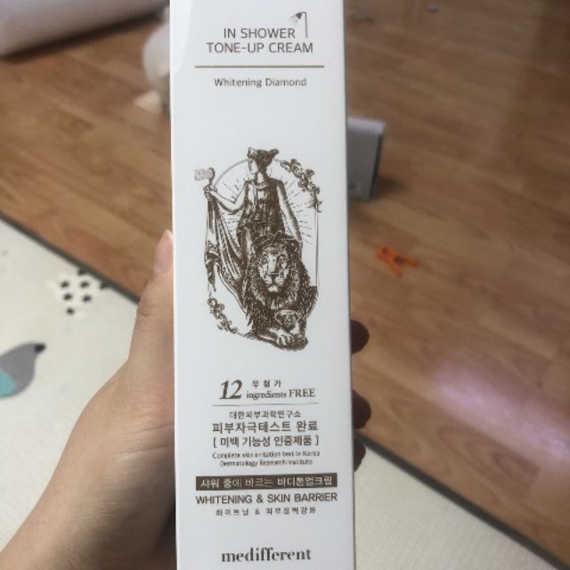 Sữa tắm tắm trắng Medifferent in shower tone up cream