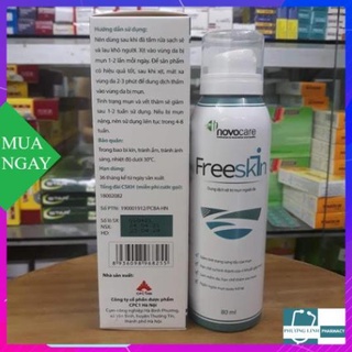 FREESKIN - Dung dịch xịt mụn ngoài da 80ml