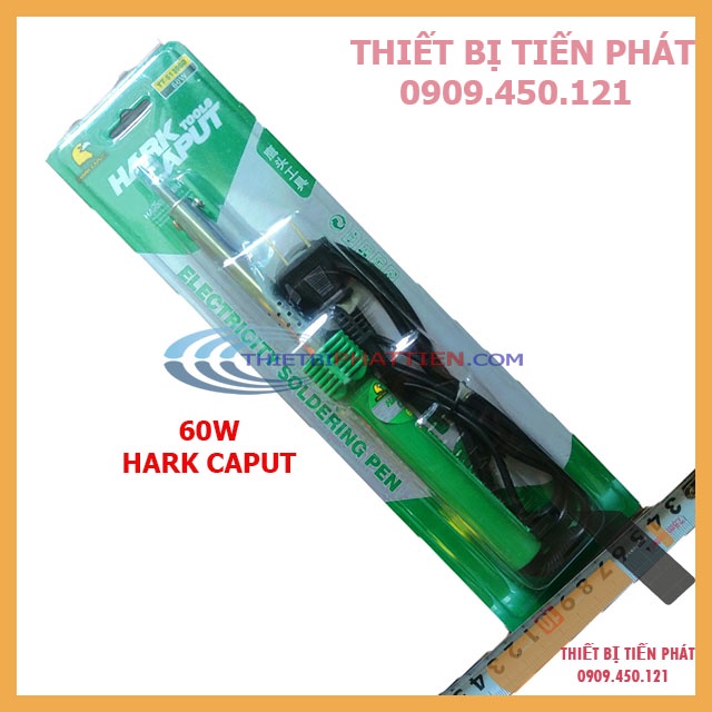 Mỏ Hàn Chì, Mỏ Hàn Thiếc Hãng HARK CAPUT 60W 220V Đầu Ó Cao Cấp Siêu Bền (Chính Hãng)