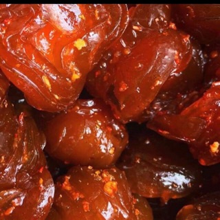 Mận khía sào gừng dẻo ngon