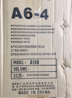 Loa kéo di động Mini Temeisheng A6-4