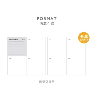 Sổ planner Note For Cube (cute pastel)