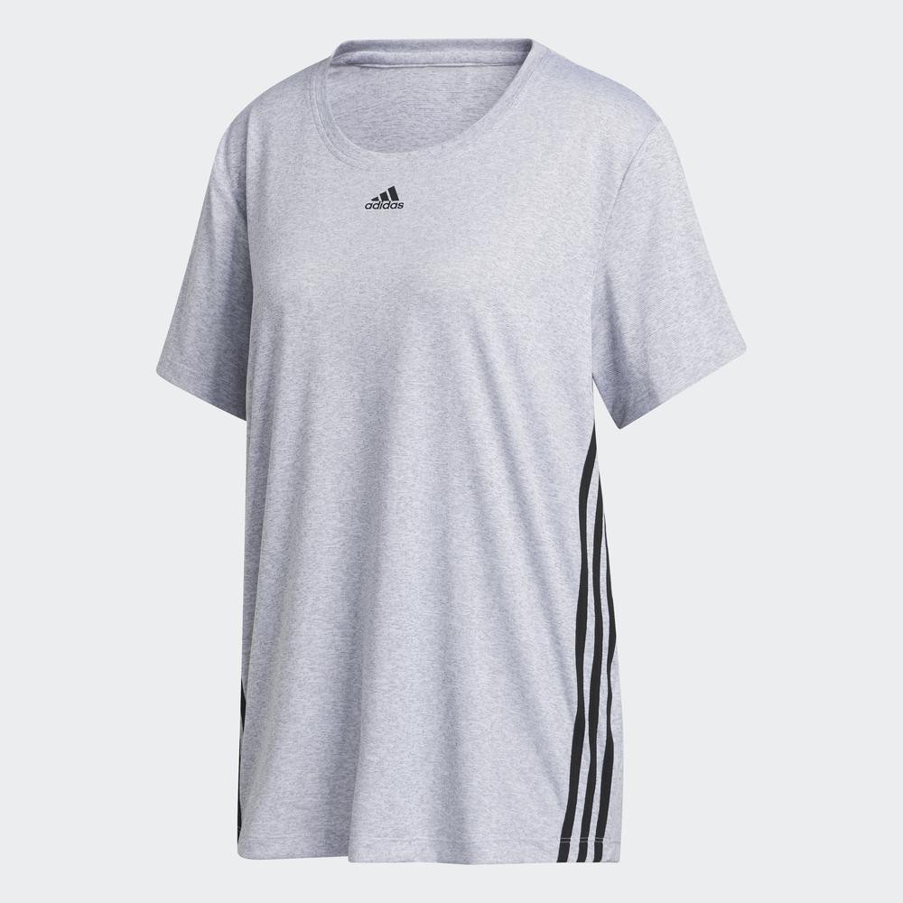 [Mã WABRDAS giảm 15% tối đa 500K đơn 1 triệu] adidas TRAINING Áo thun 3 Sọc Nữ Màu trắng GC7756