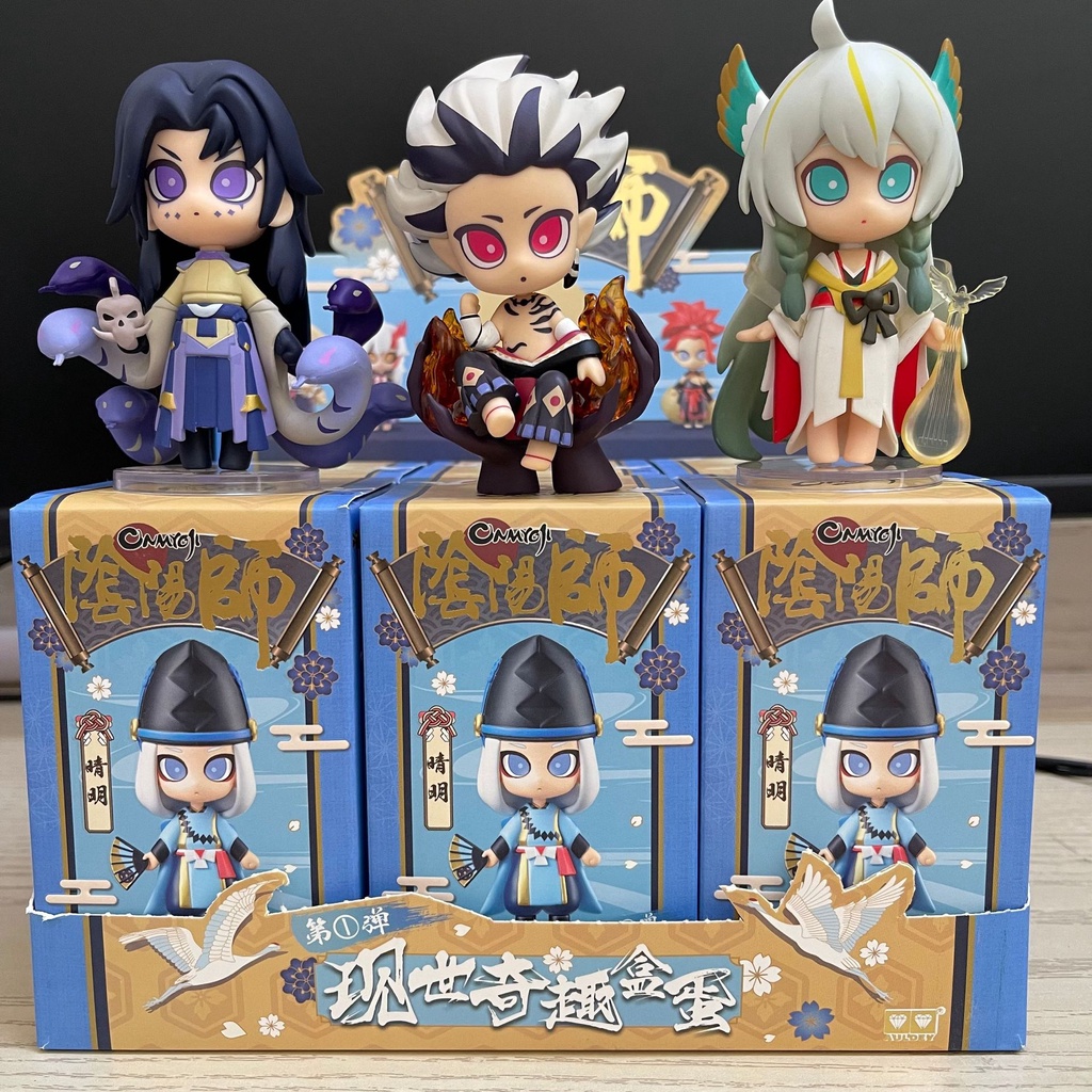 Mô hình nhân vật Âm Dương Sư Onmyoji S1  - 1 hộp nhân vật ngẫu nhiên  - mã 320111