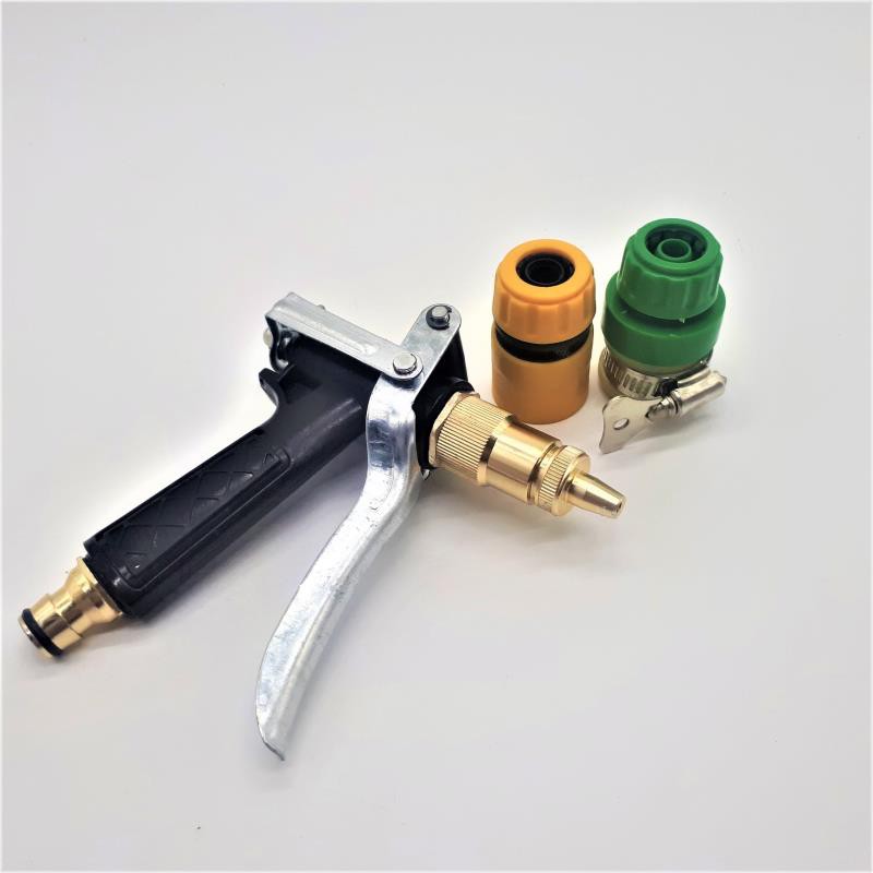 Bộ phụ kiện tưới cây, Rửa xe 3 món VPN-3014, Bộ vòi tưới cây đồng 5 trong 1