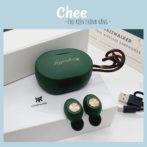 Tai Nghe Bluetooth Không Dây chính hãng BYZ Jazzwalker phiên bản cao cấp sang trọng dành cho Iphone, Samsung, Oppo, Vivo
