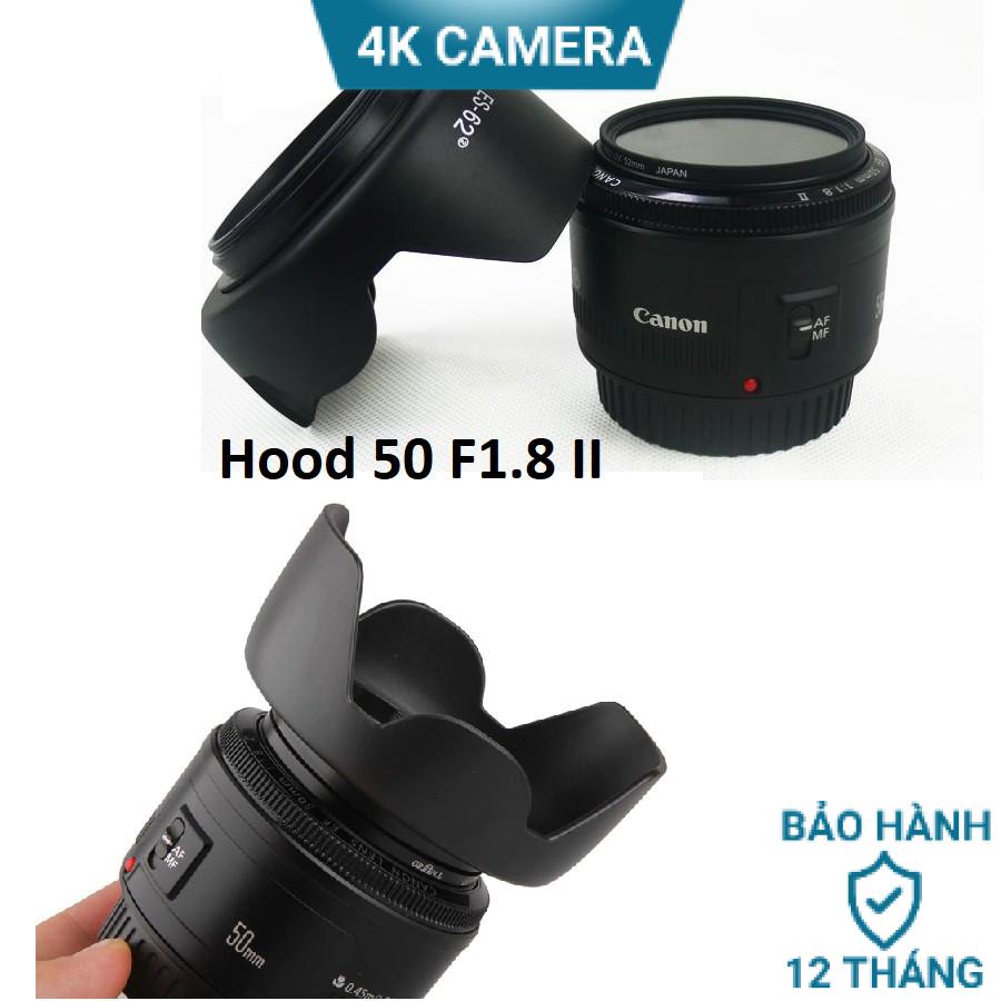Hood cho lens EF 50 F1.8 II