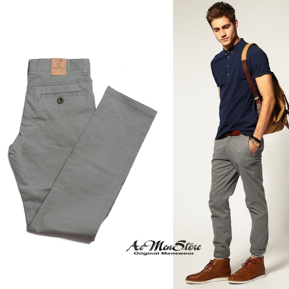 QUẦN CÔN KAKI CO DÃN VNXK GAP AEMEN.STORE