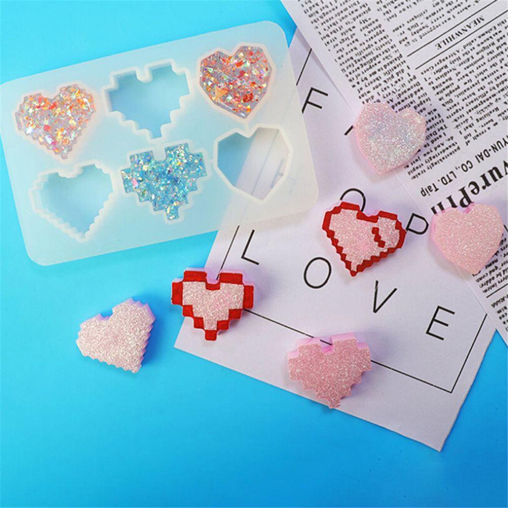 LANSEL Khuôn Silicone Hình Trái Tim Làm Đồ Thủ Công