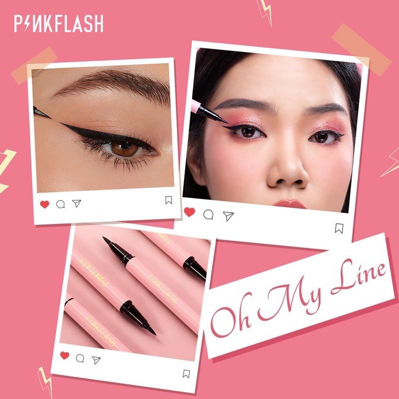 (hàng Mới Về) Bút Kẻ Mắt Màu Đen Chống Thấm Nước Lâu Trôi Pinkflash E01 | BigBuy360 - bigbuy360.vn