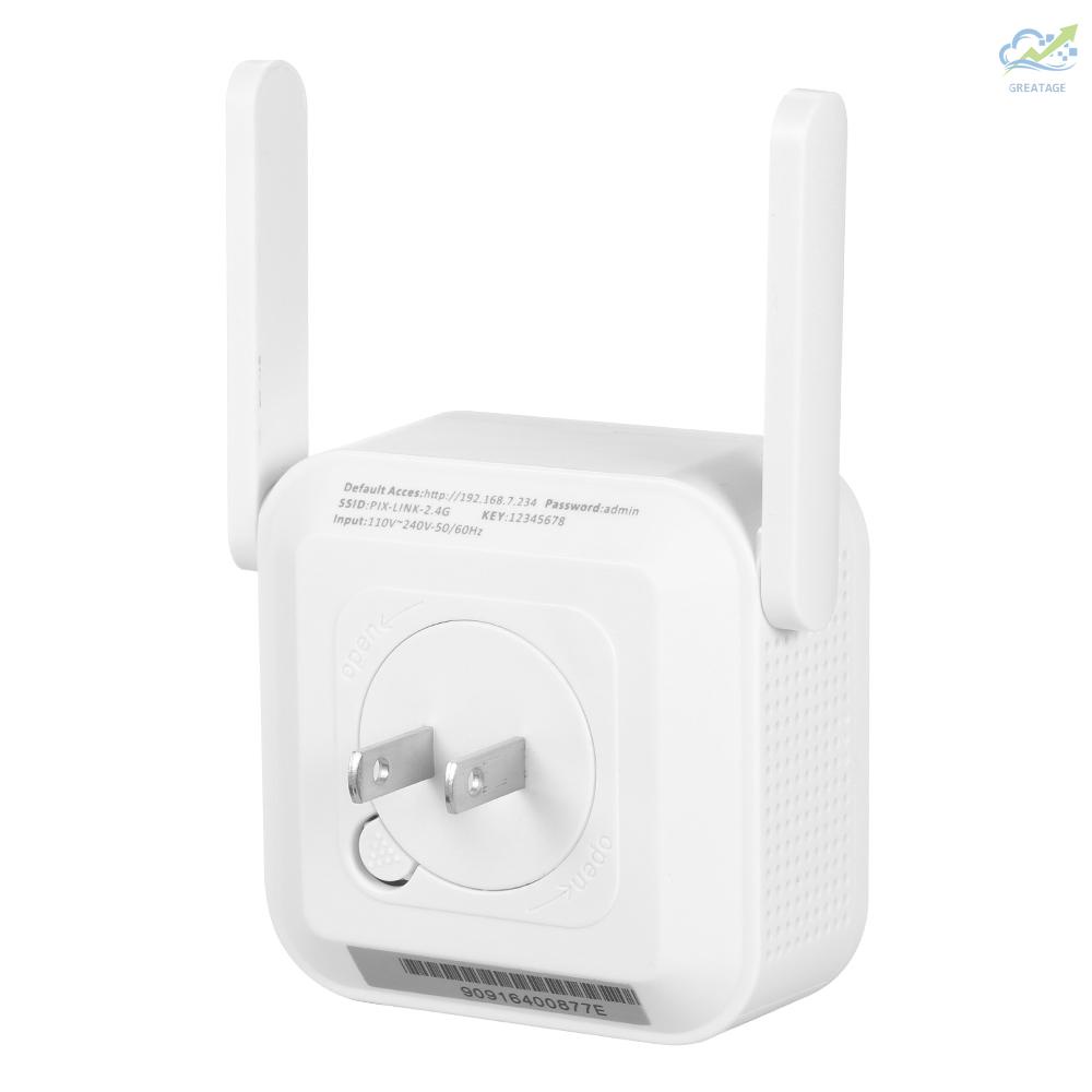 Mới Thiết Bị Khuếch Đại Tín Hiệu Wifi Không Dây Tần Số 2.4g 300mbps / 2 Ăng Ten | BigBuy360 - bigbuy360.vn
