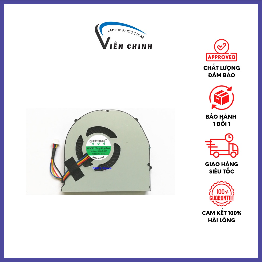 Quạt laptop Acer Aspire E1 - 422, E1 - 430, E1 - 432, E1 - 470, E1 - 472, E1 - 522 - Bảo hành 1 tháng lỗi 1 đổi 1