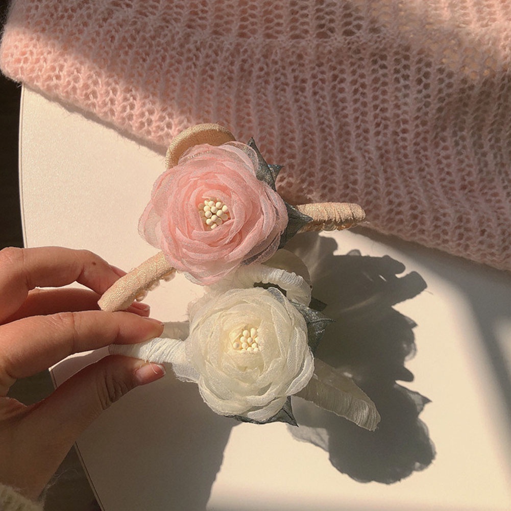 Kẹp Tóc Hoa Trà Thanh Lịch Cho Nữ