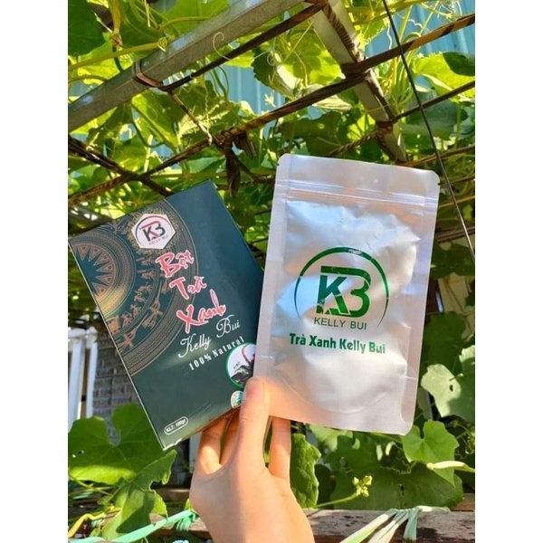 Trà xanh giảm mỡ Kelly Bùi .