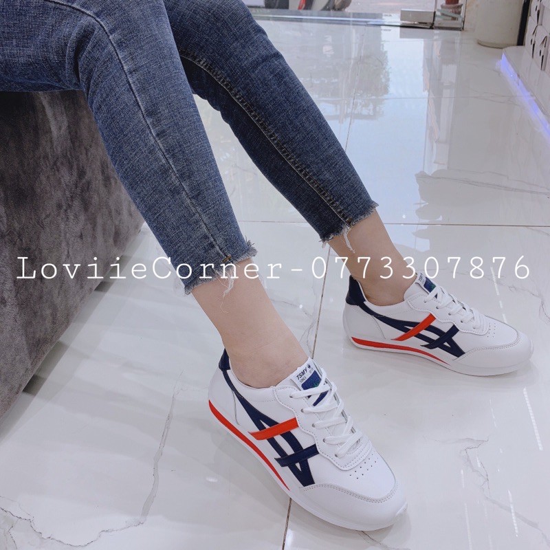 LOVIIECORNER - GIÀY BATA NỮ THỜI TRANG ĐẾ ĐỘN 2 PHÂN - GIÀY BATA THỜI TRANG DA MỀM - XANH VÀNG - B210312 | BigBuy360 - bigbuy360.vn