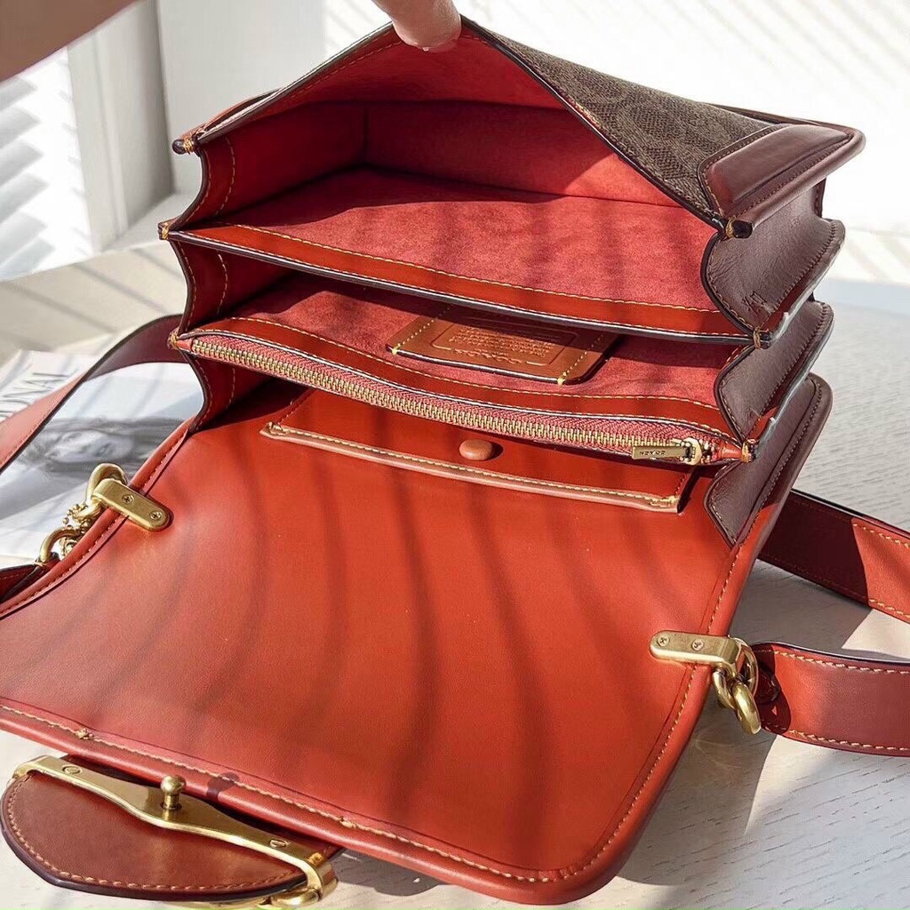 [ HÀNG Canh SALE-  Túi Xách Coa*ch HERO Shoulder Siêu sang