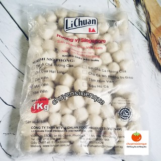 (FREESHIP) MỰC VIÊN LICHUAN SINGAPORE LOẠI 1 ( GIAO NHANH TRONG 2 GIỜ )