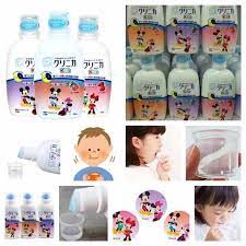 Nước Súc Miệng Cho Bé Lion Kurinika Kid's 250ml  Nước Súc Miệng Trẻ Em Lion Nhật Panda fukuoka Nước Xúc Miệng