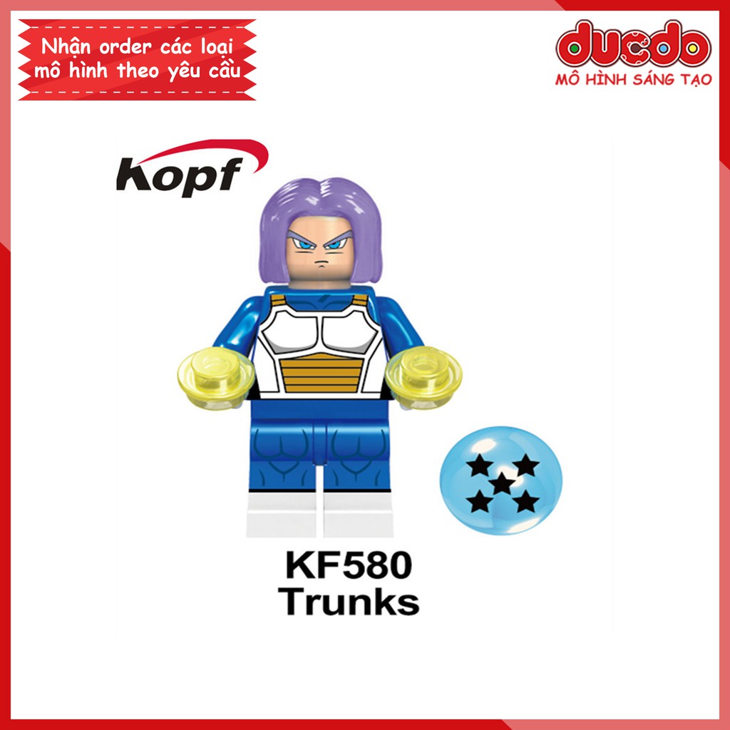 Minifigures các nhân vật trong 7 viên ngọc rồng - Đồ chơi Lắp ghép Mini Dragon Ball Goku Mô hình Kopf KF6048