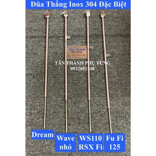 Đũa thắng inox 304 loại đặc biệt: wave nhỏ, dream, ws110, rsx fi, future fi 125