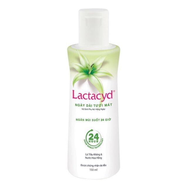 DUNG DỊCH VỆ SINH PHỤ NỮ LACTACYD TRẦU KHÔNG 150ML