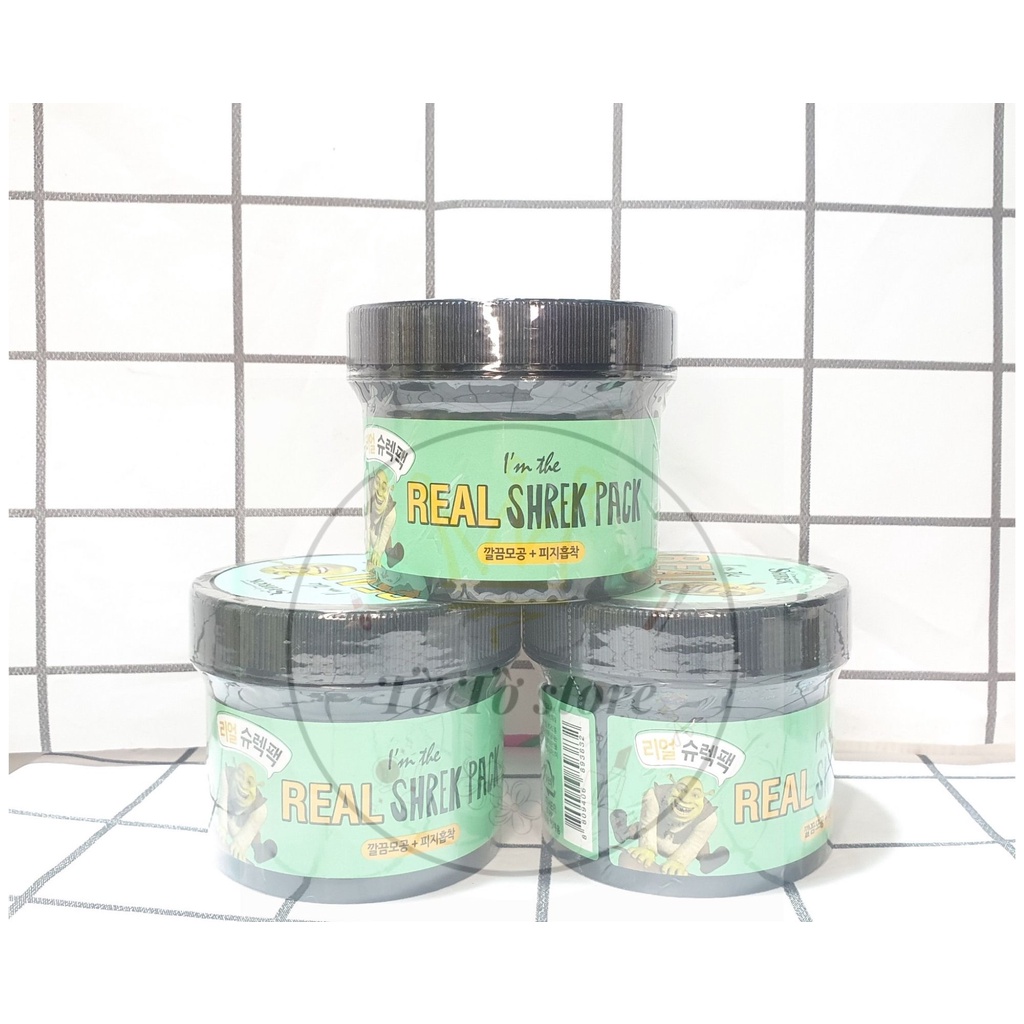 MẶT NẠ Đất Sét I'm The Real Shrek Pack 110G | Mẫu Mới