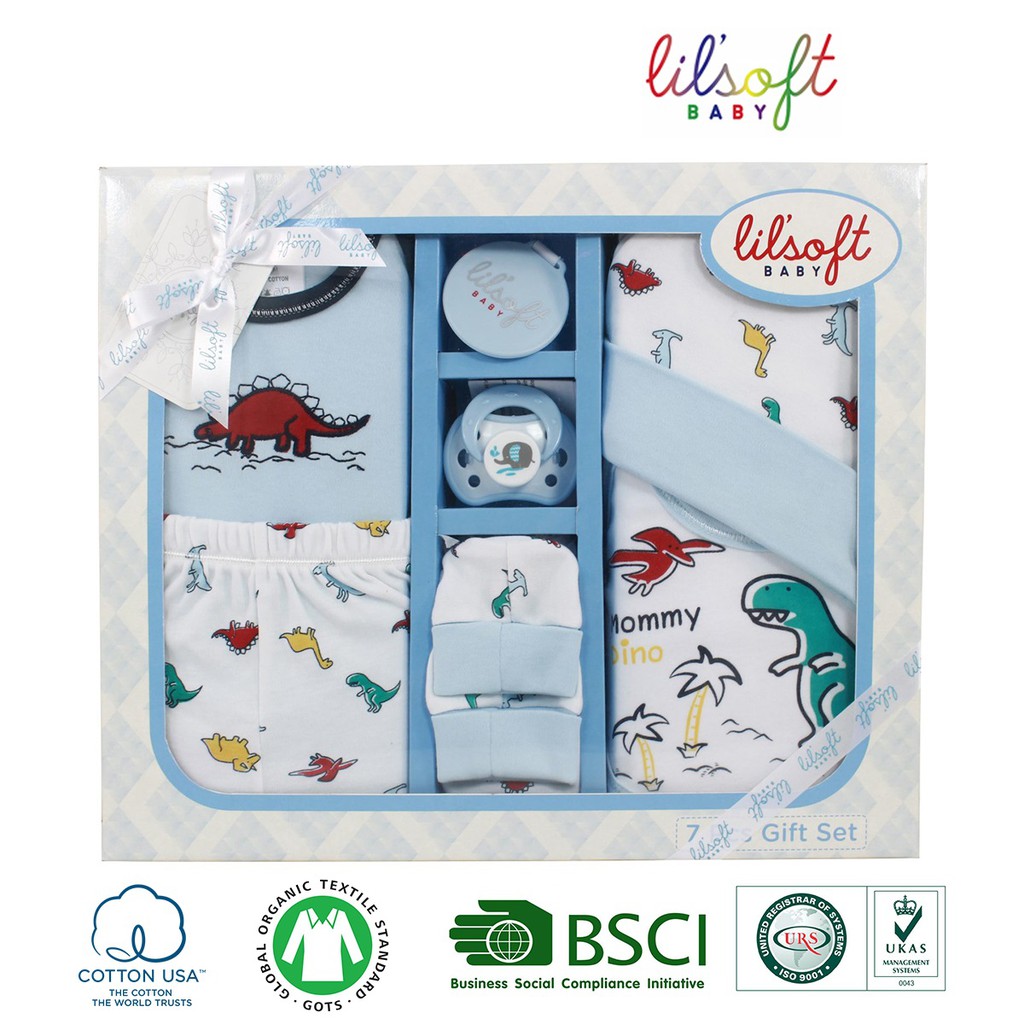 Set quà tặng sơ sinh cao cấp 7 chi tiết - Lovekids