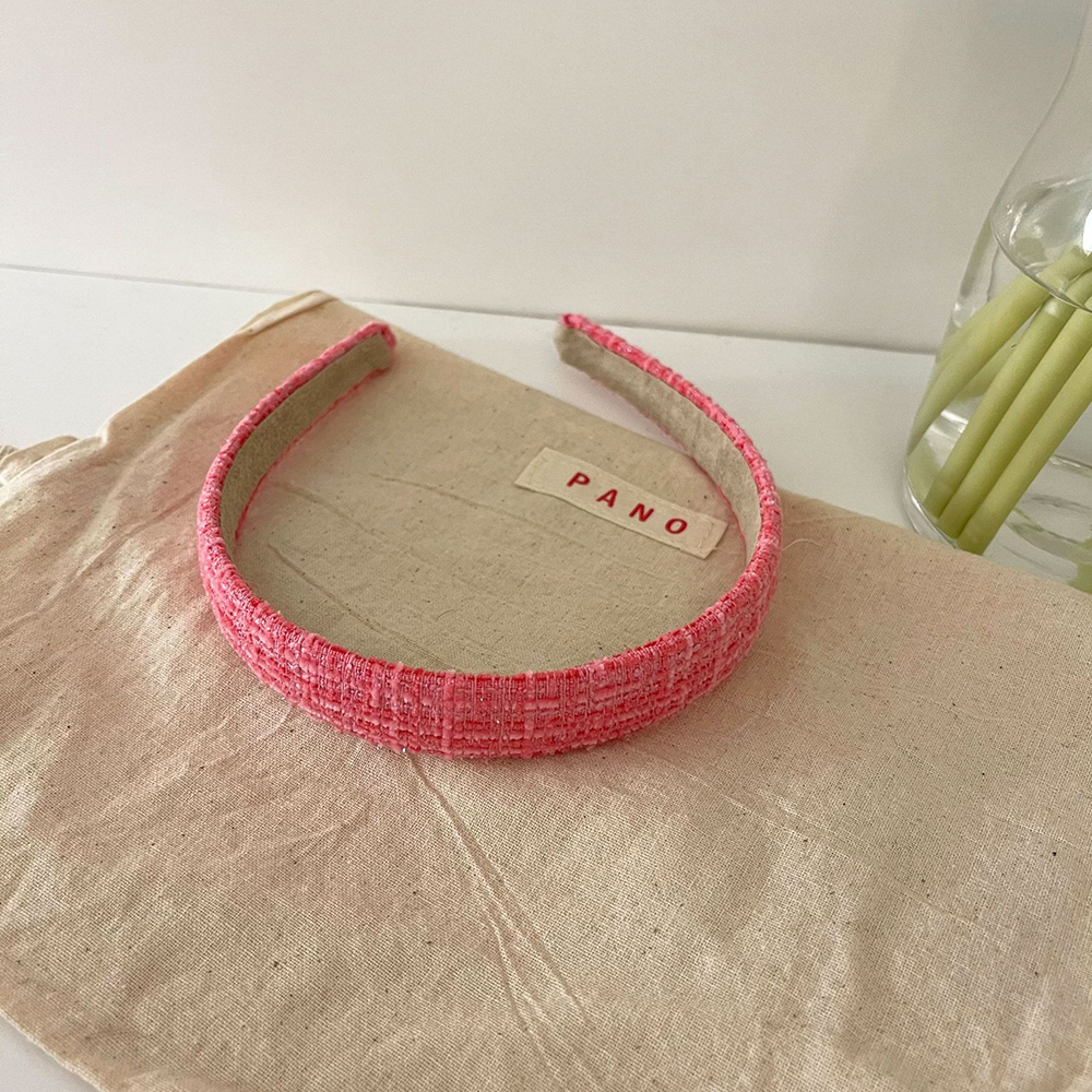 Băng Đô Cài Tóc Bản To Hoạ Tiết Sọc Ca Rô Nhiều Màu Sắc Cho Nữ