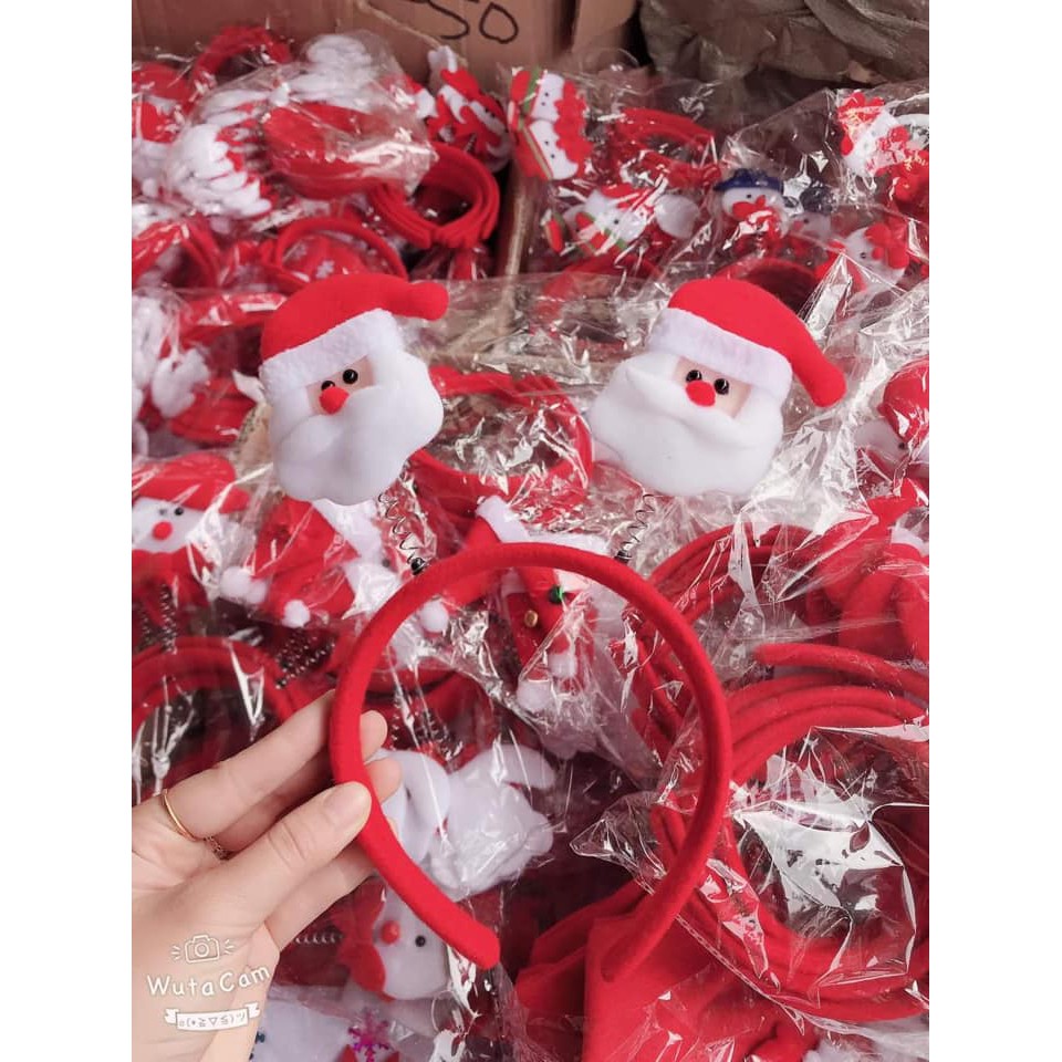 Bờm Noel freesz mẹ và bé đều đeo được nha!!!