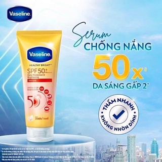 Kem dưỡng Vaseline 50x chống nắng thái lan 300ml
